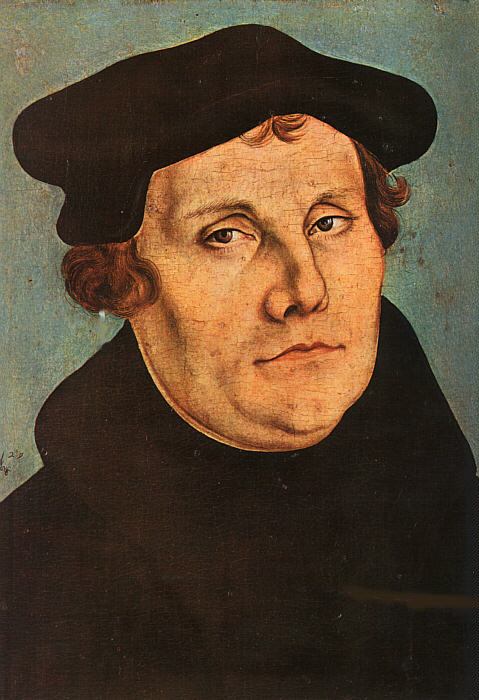 Lucas Cranach I workshop Martin Luther Uffizi